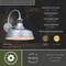 Vaxcel Dorado Silver Motion Sensor Dusk to Dawn Farmhouse Barn Dark Sky Outdoor Wall Light T0388 - alternate 4